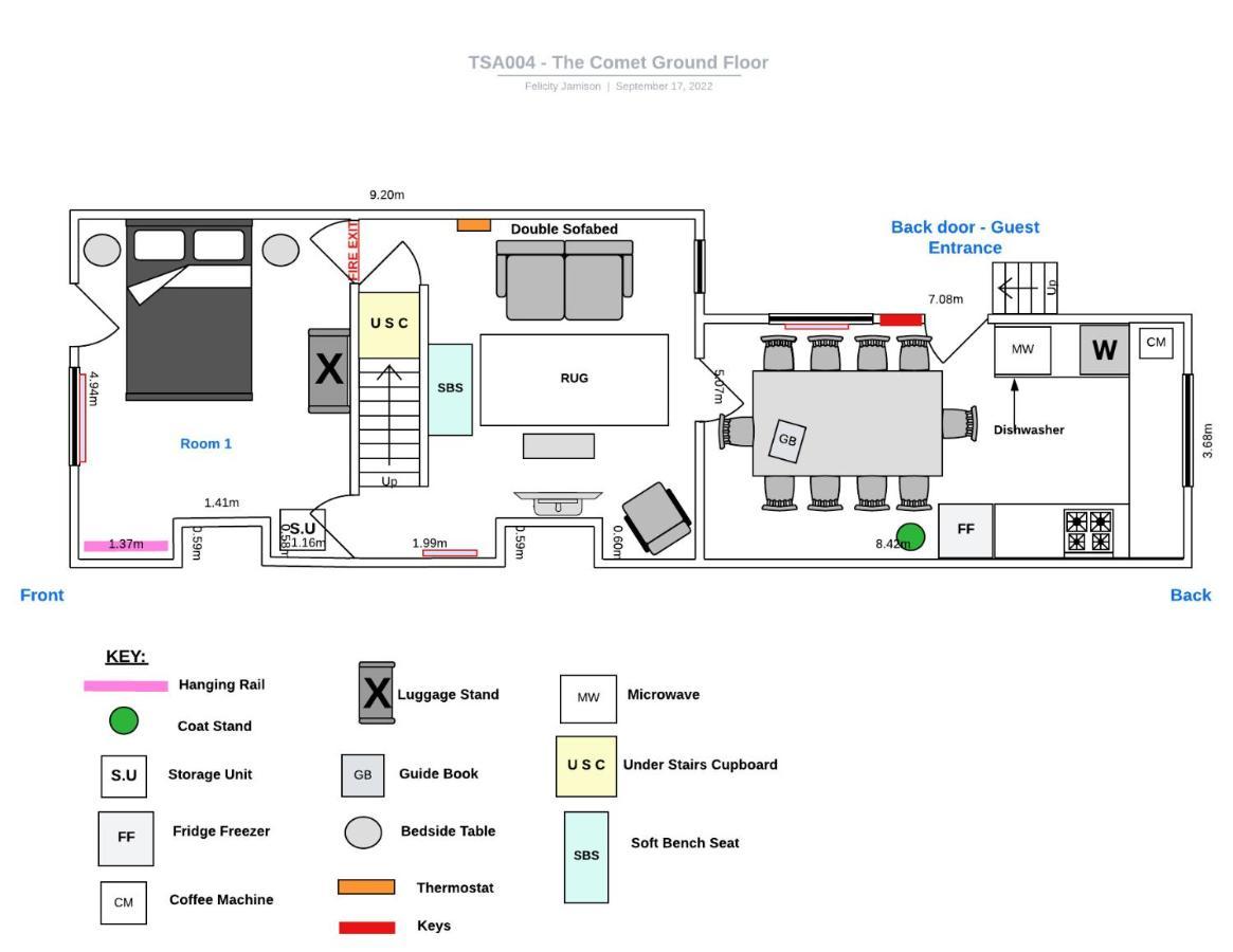 The Comet - 5 Separate Beds & 3 Bathrooms Burton-upon-Trent Exterior foto